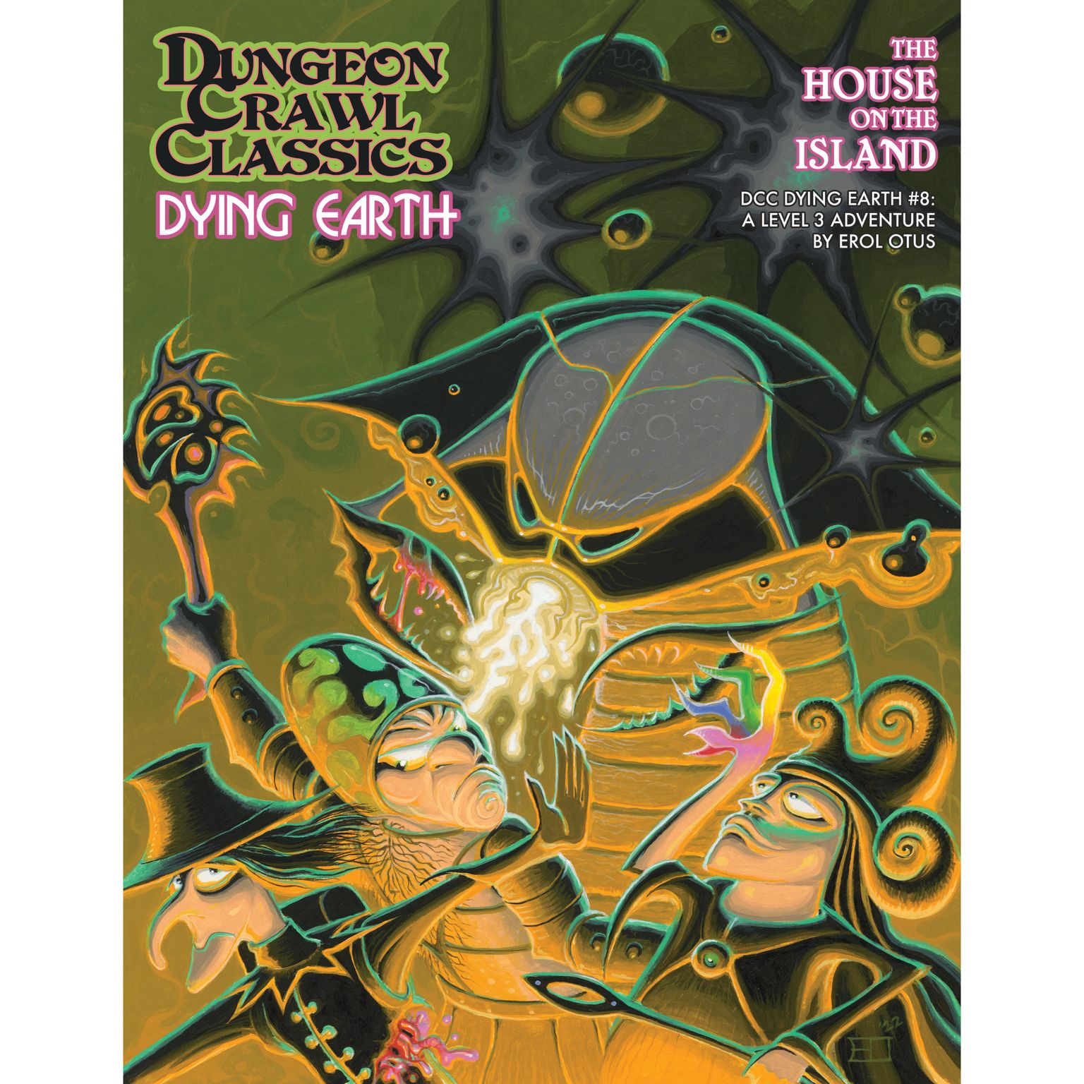 Dungeon Crawl Classics Dying Earth #8 - The House on the Island + PDF
