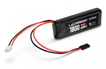 Sunpadow HE0001  Mottagarbatteri Li-Po 7,4V 1800mAh 5C