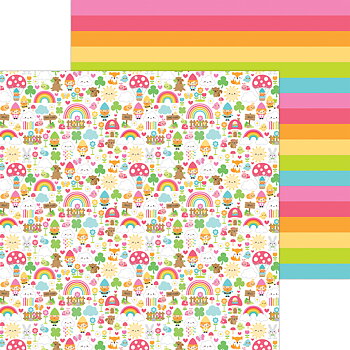 Doodlebug Design -Over The Rainbow 6x6 Inch Paper Pad