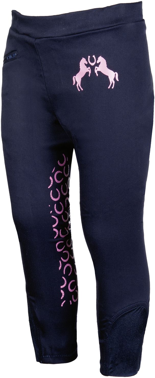 HKM Pullon ridebukse Pink Pony junior