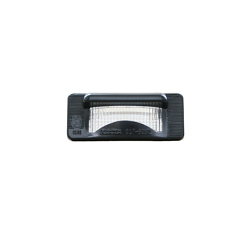 Numberplate lamp