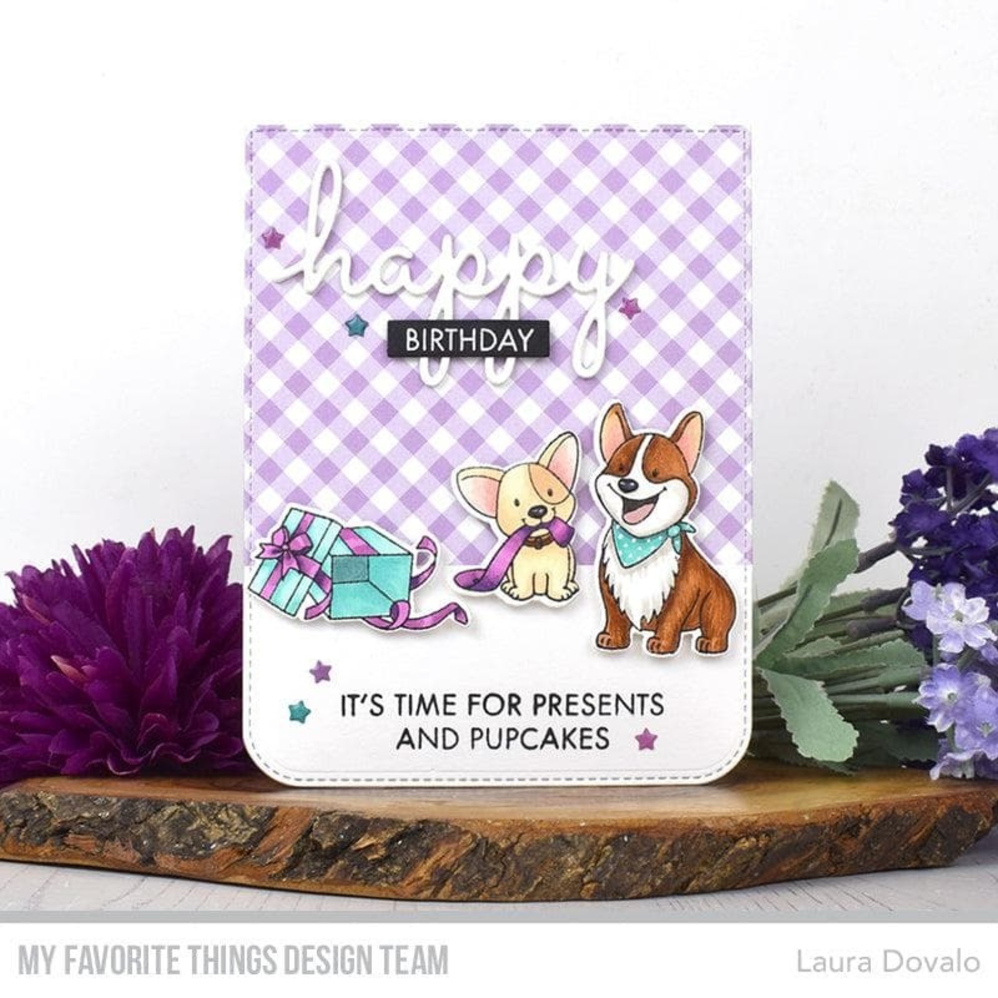 My Favorite Things  - Diagonal Gingham 6x6 inch   - 3