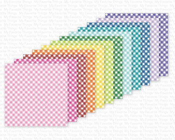 My Favorite Things - Diagonal Gingham 6x6 inch