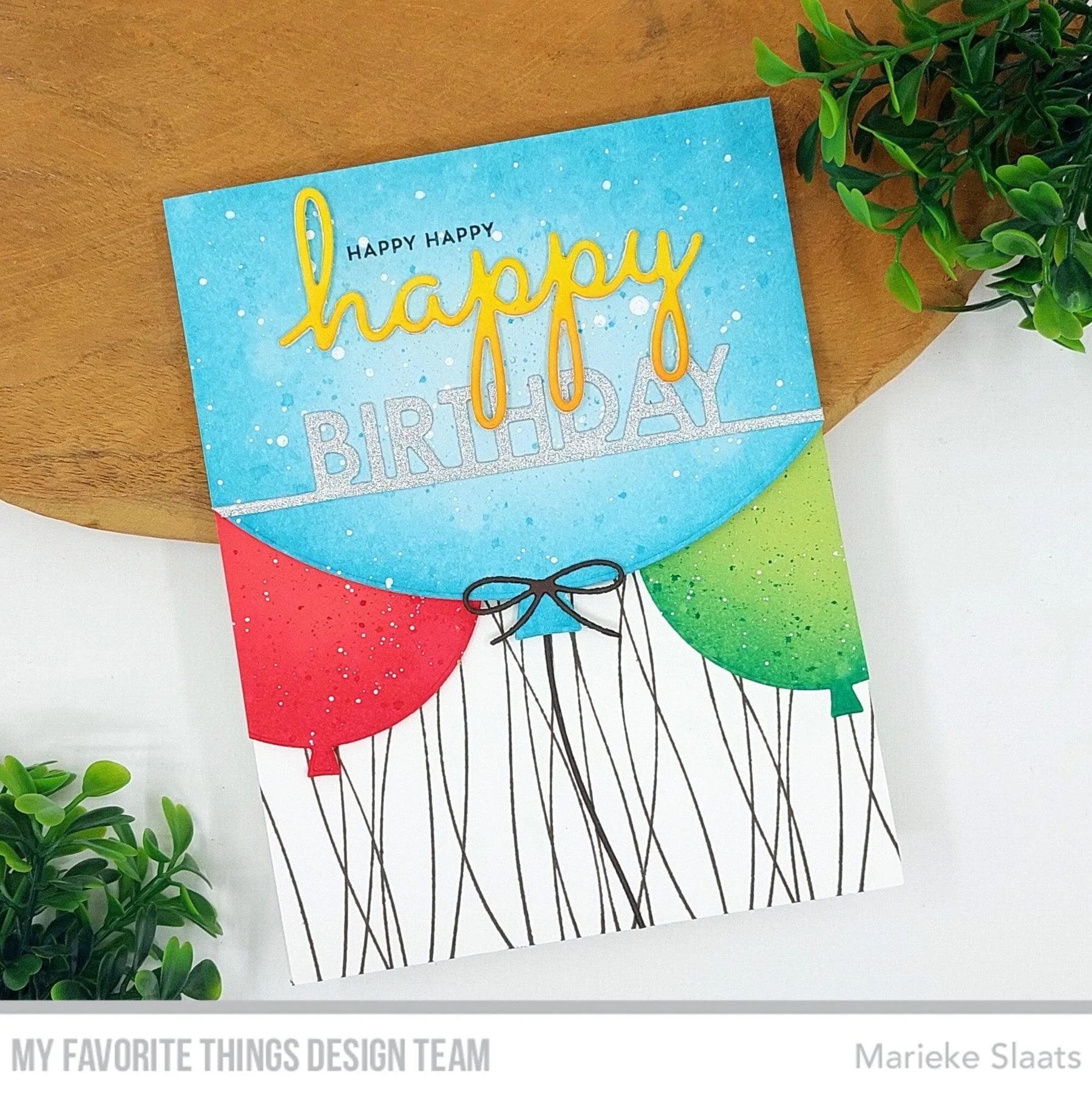 MY FAVORITE THINGS-Balloon Strings Background - 2