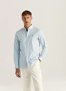 Morris - Oxford BD Shirt - Light Blue