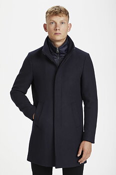 Matinique - Harvey N Coat - Dark Navy