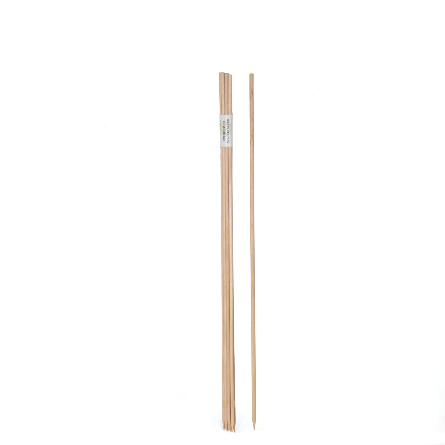 Blompinne trä natur 40cm