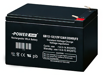 Power Plus Agm-batteri 12V 12 Ah
