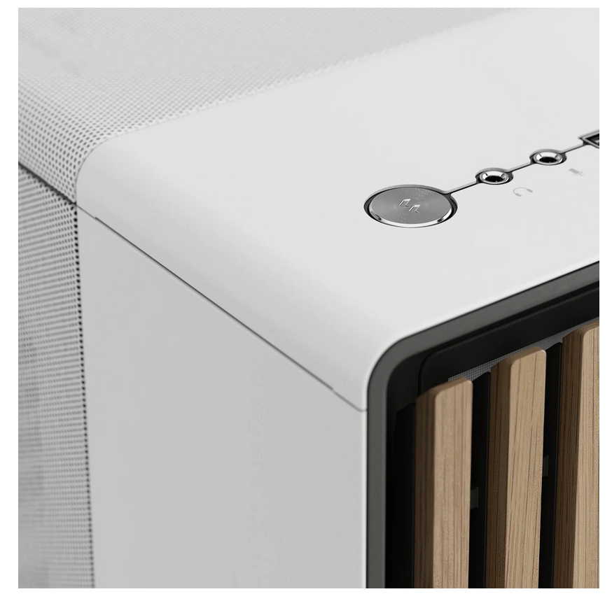Fractal Design North, Chalk White, Oak, Meshify, ATX - 5