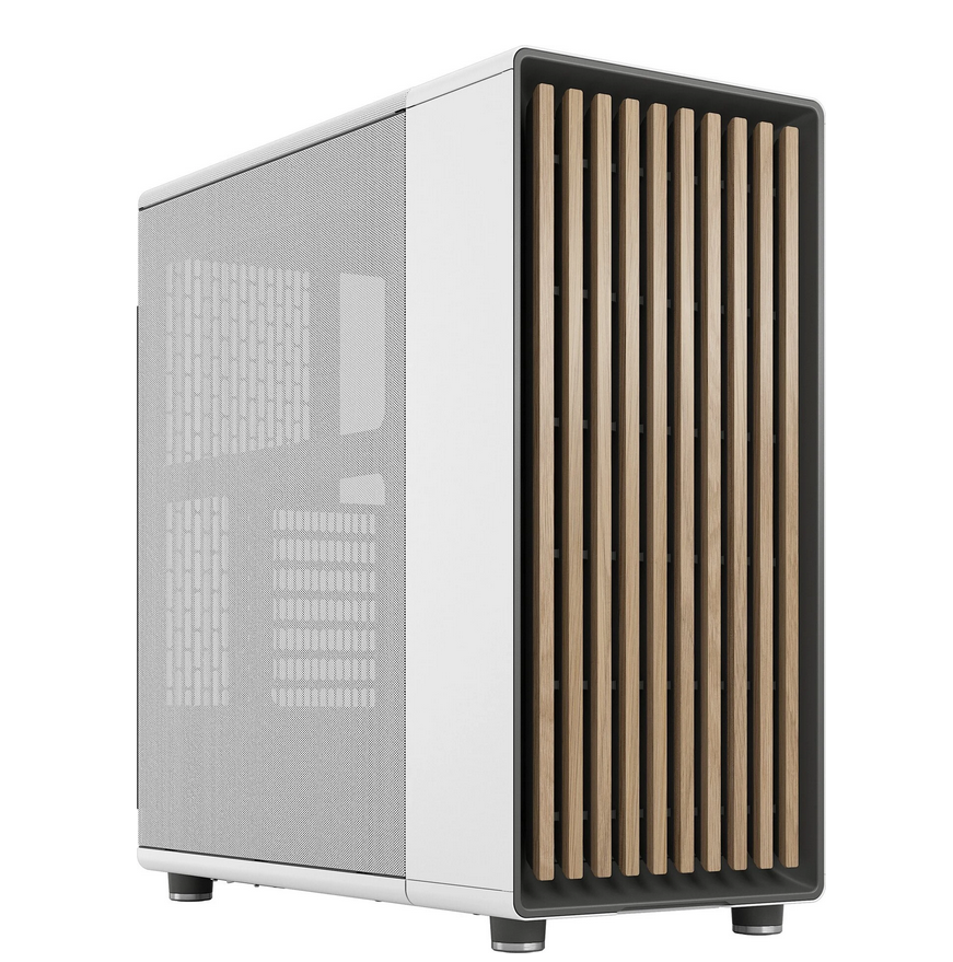 Fractal Design North, Chalk White, Oak, Meshify, ATX