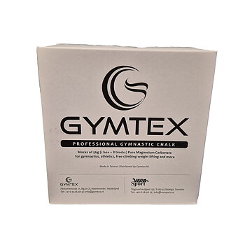 Magnesiumblock Gymtex (ESSE), låda med 8 block