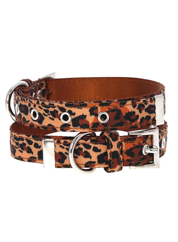Urban Pup Cheetah Print Brun Medium