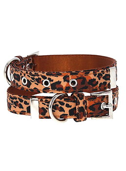 Urban Pup Cheetah Print Brun Medium
