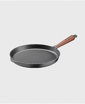 SKEPPSHULT Grillpanna med trähandtag 28cm 