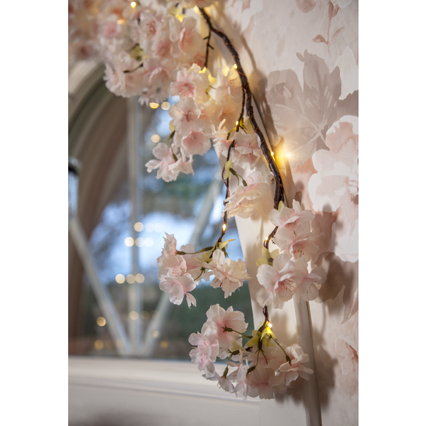 Cherryflower girlang / Belysning