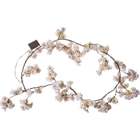 Cherryflower girlang / Belysning