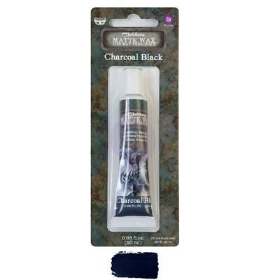 Prima Finnabair Matte Wax Paste Wax  -Charcoal Black (tub)