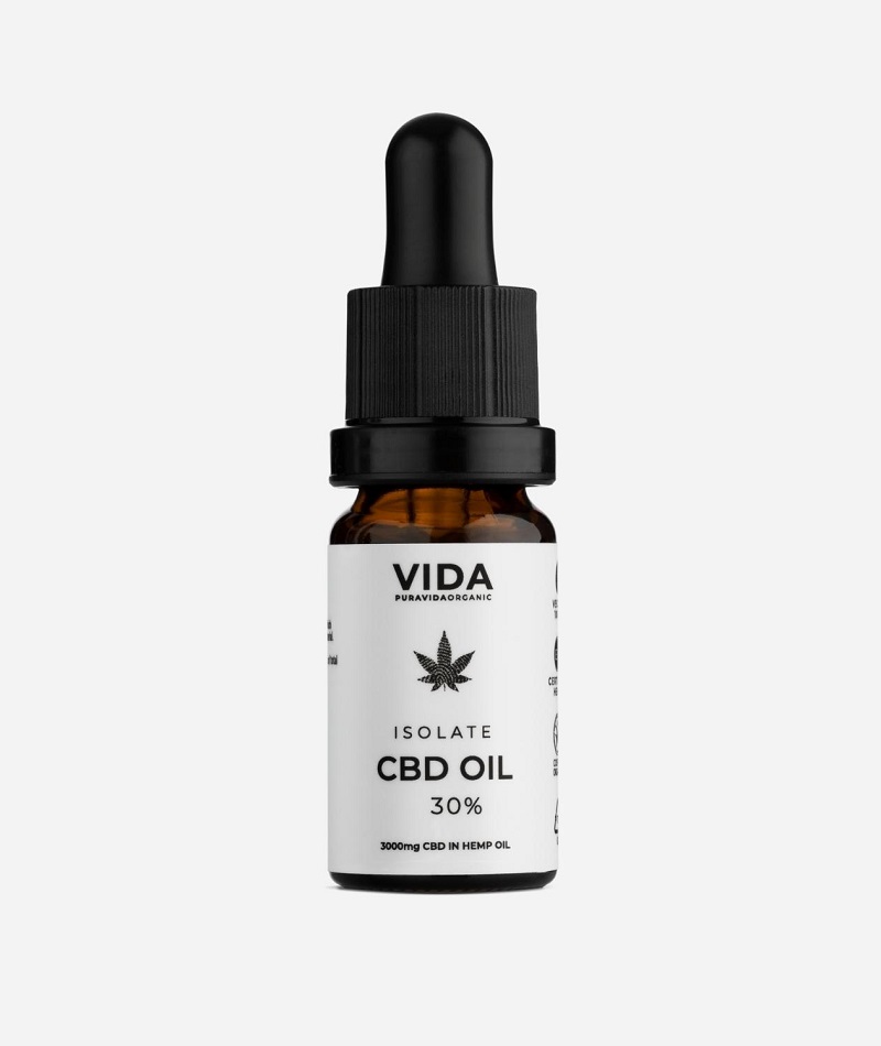 Pura Vida Isolated CBD Oil 30%, 10ml