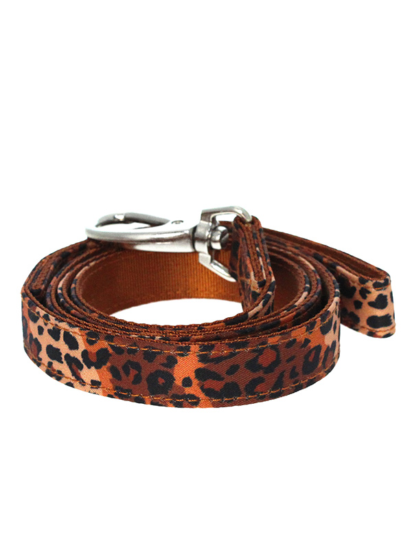 Urban Pup Cheetah Print Brun Fabric Koppel