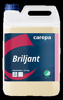 Maskindiskmedel Carepa Briljant 12,5kg