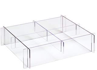 Frame GN 1/2 Height 90 mm, four-part