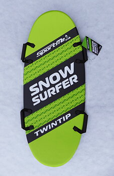 SportMe Twintip Snowsurfer, Lime