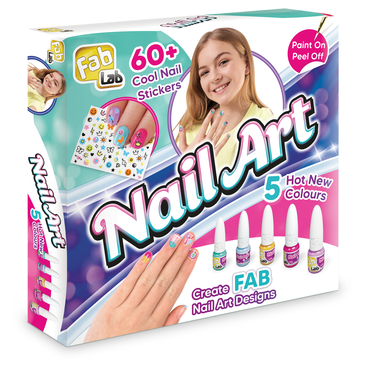 FABLAB Nail Arts 6 pcs