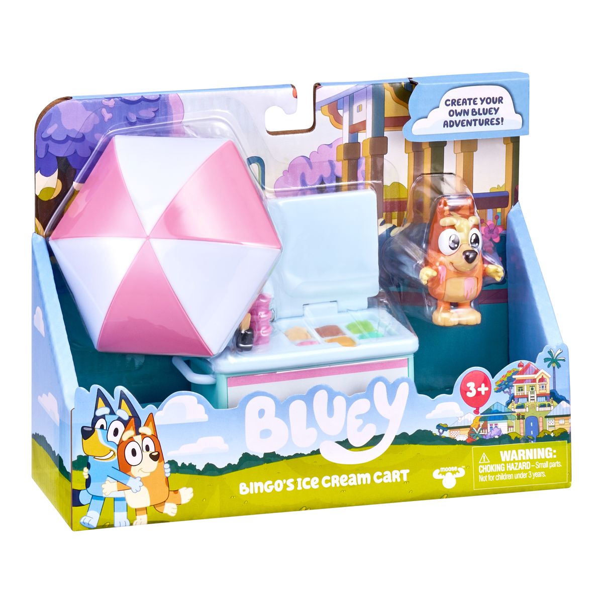 Bluey Ice Cream Cart Set Toysforever
