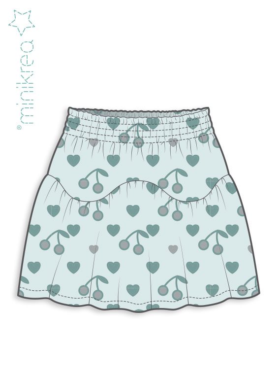 RUFFLE SKIRT - MINIKREA 119 - 2