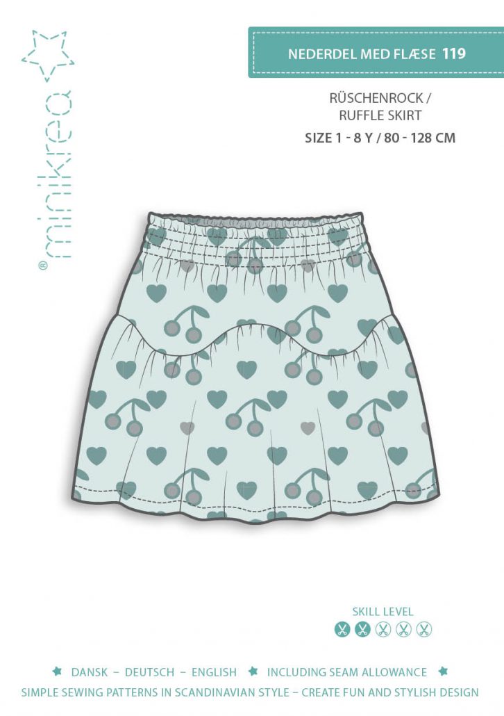 RUFFLE SKIRT - MINIKREA 119