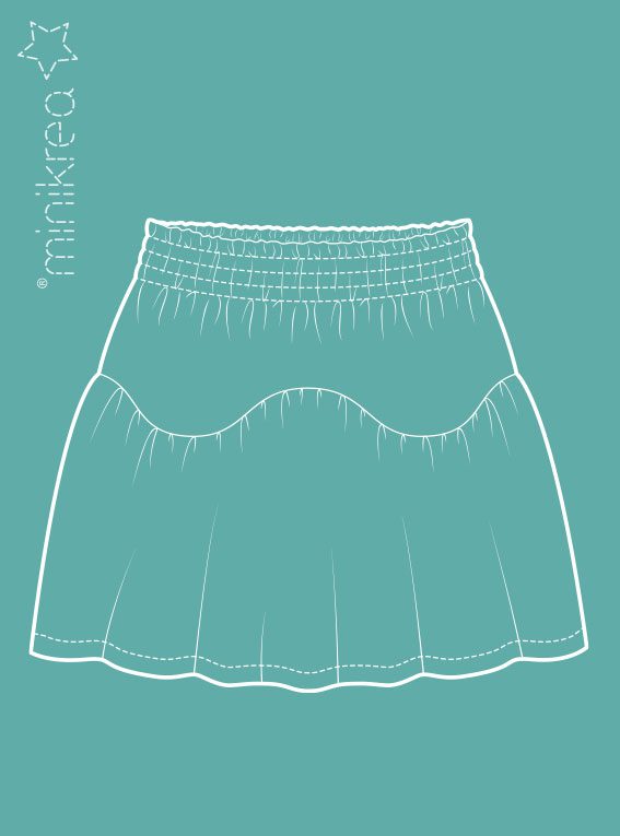RUFFLE SKIRT - MINIKREA 119 - 4