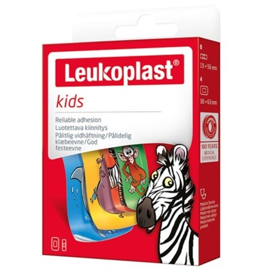 Leukoplast Kids Animals Mixpack 12 st