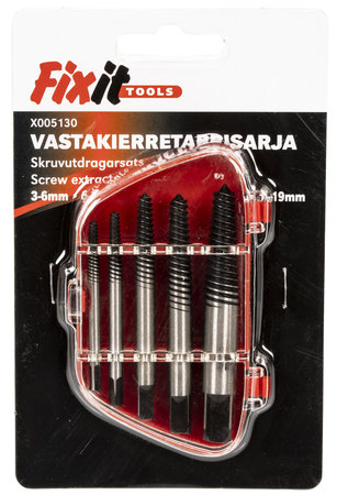 Skruvutdragare 5 delar M3-M10 - 2