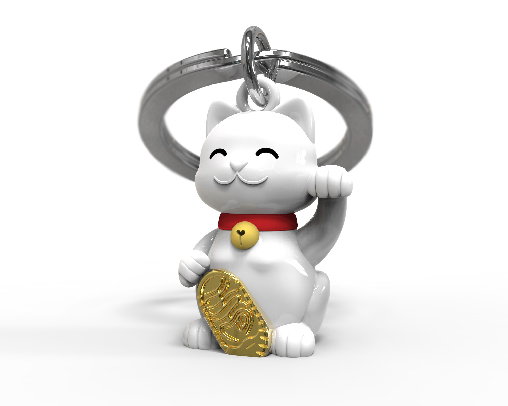 Nyckelring/Berlock Katt
