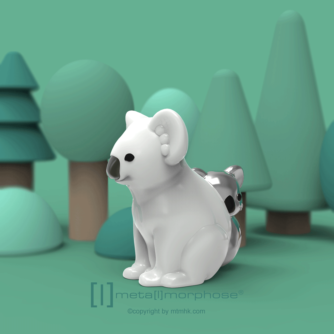 Nyckelring/Berlock Koala - 3