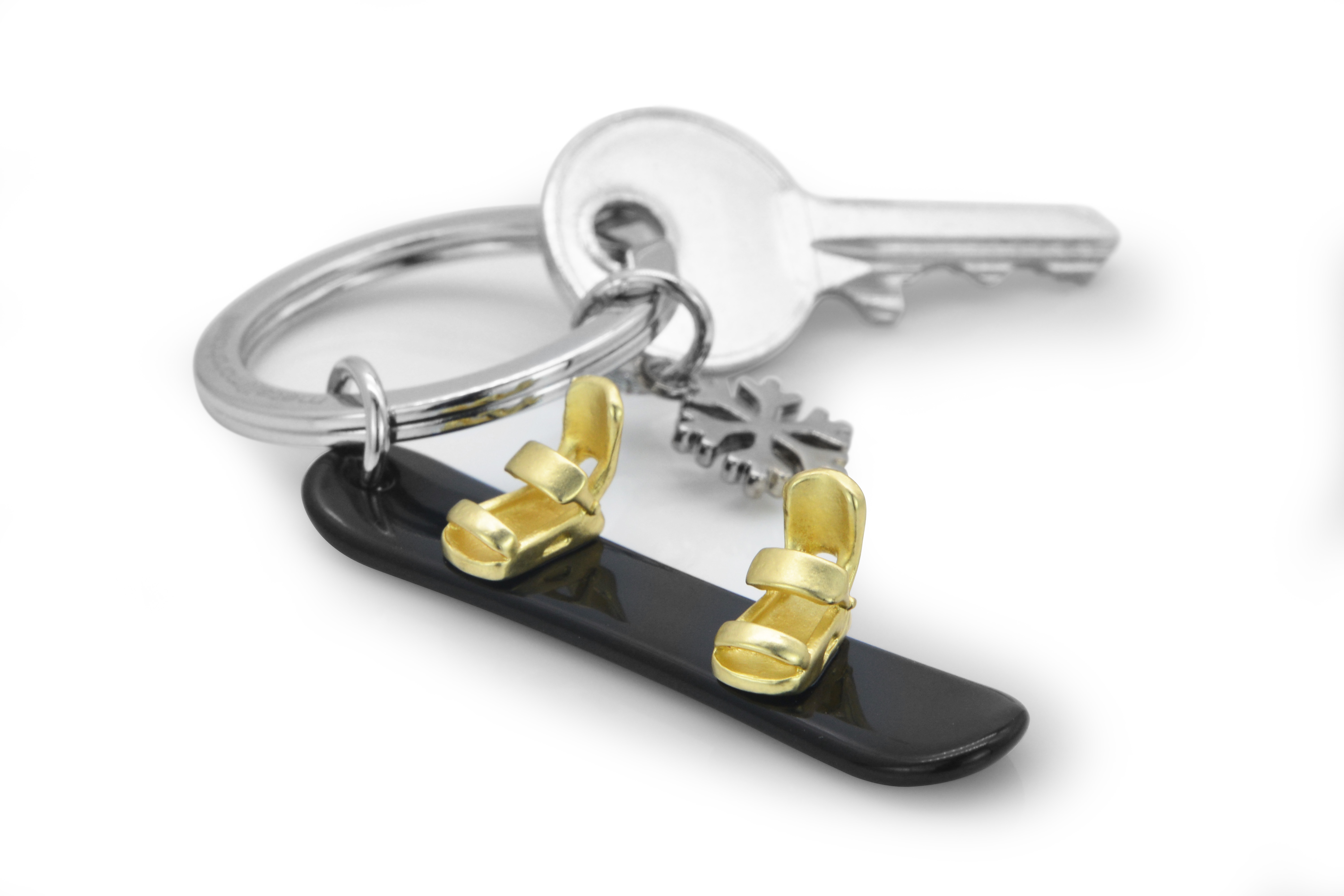 Nyckelring/Berlock Snowboard - 3