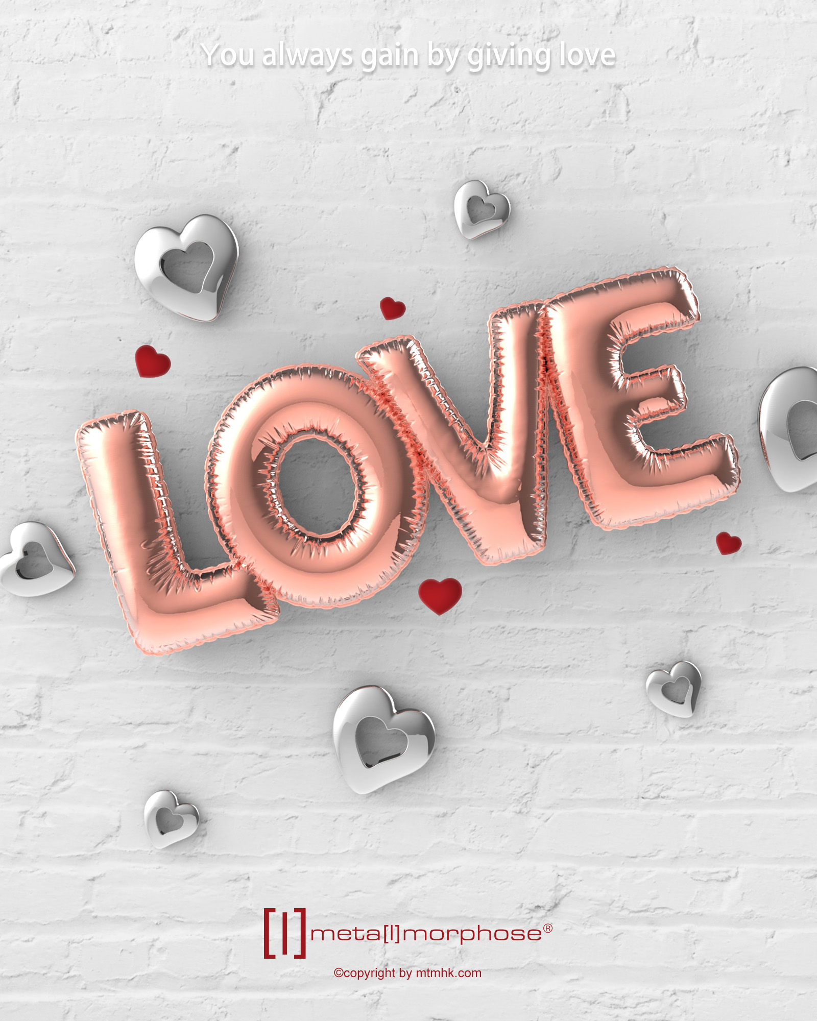 Nyckelring/Berlock Love - 3