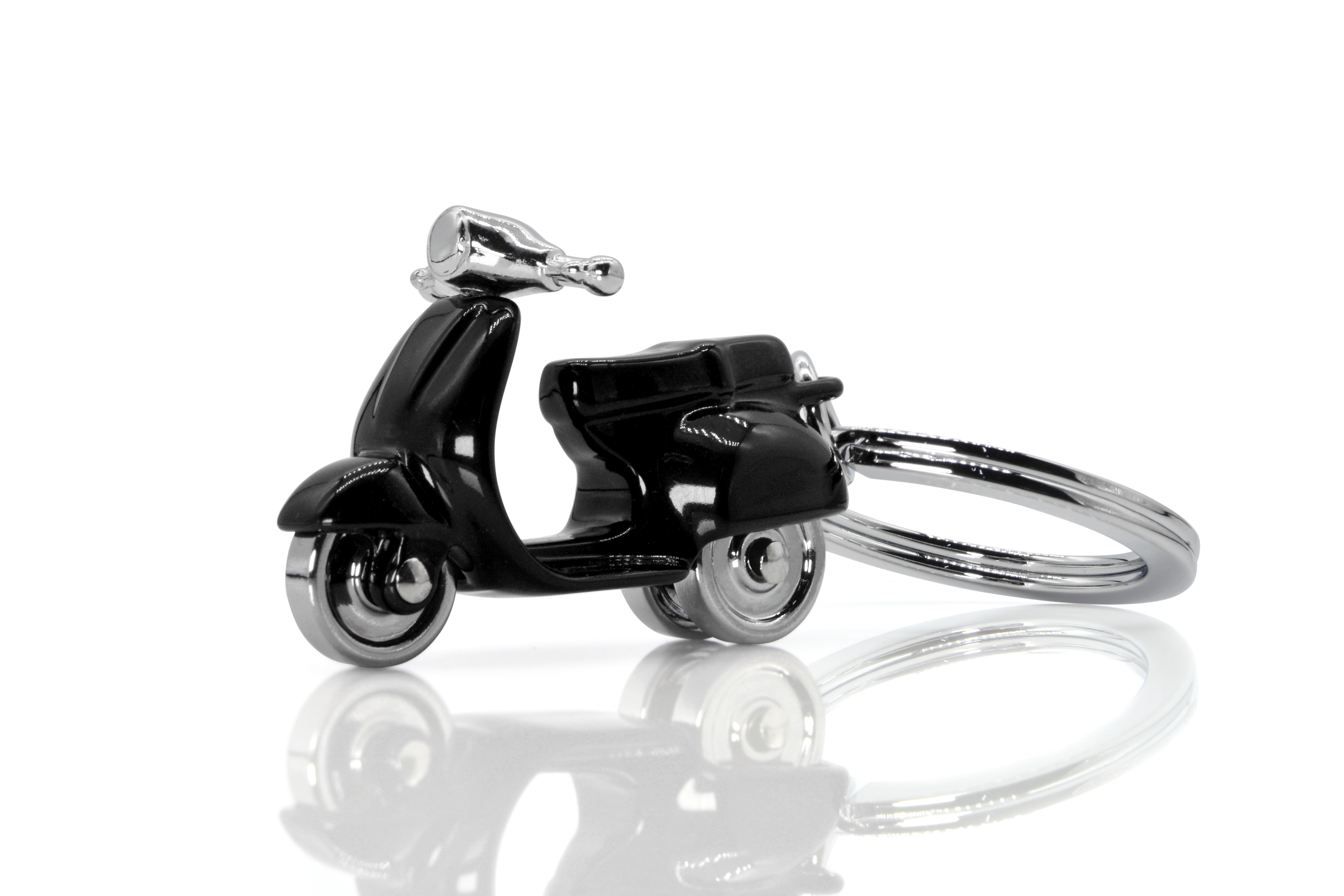 Nyckelring/Berlock Vespa, svart - 3