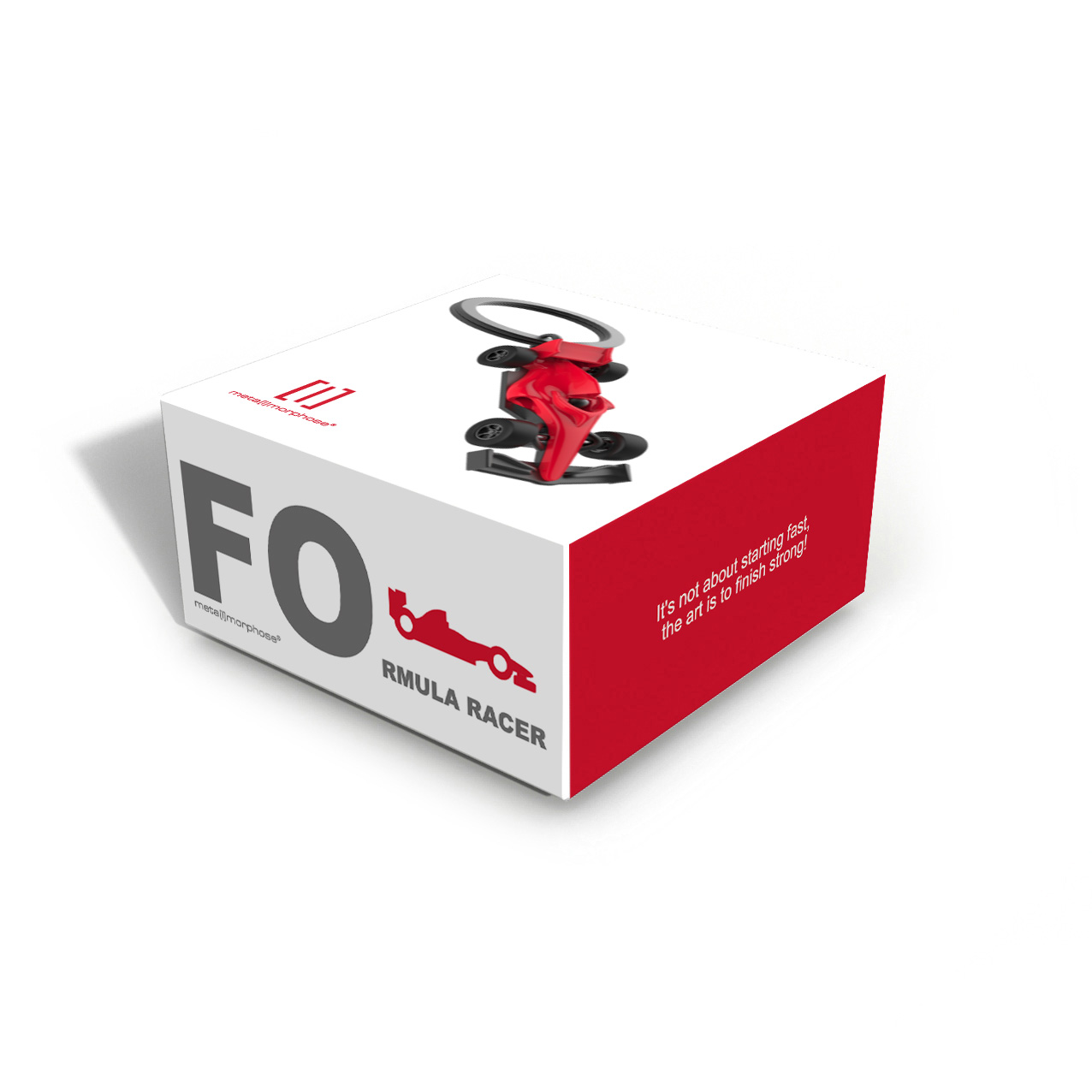 Nyckelring/Berlock Formel-1 bil, röd - 5
