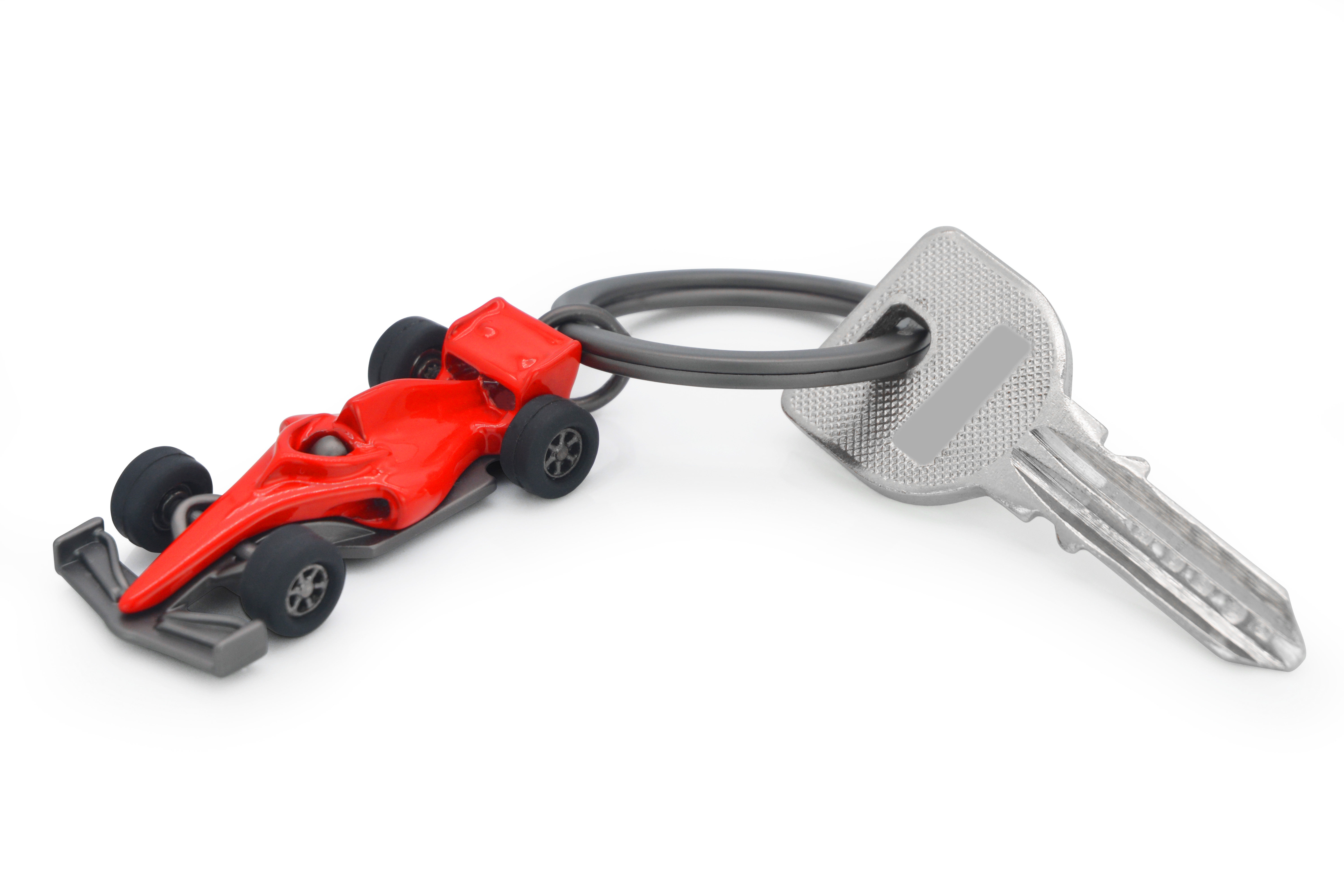 Nyckelring/Berlock Formel-1 bil, röd - 3