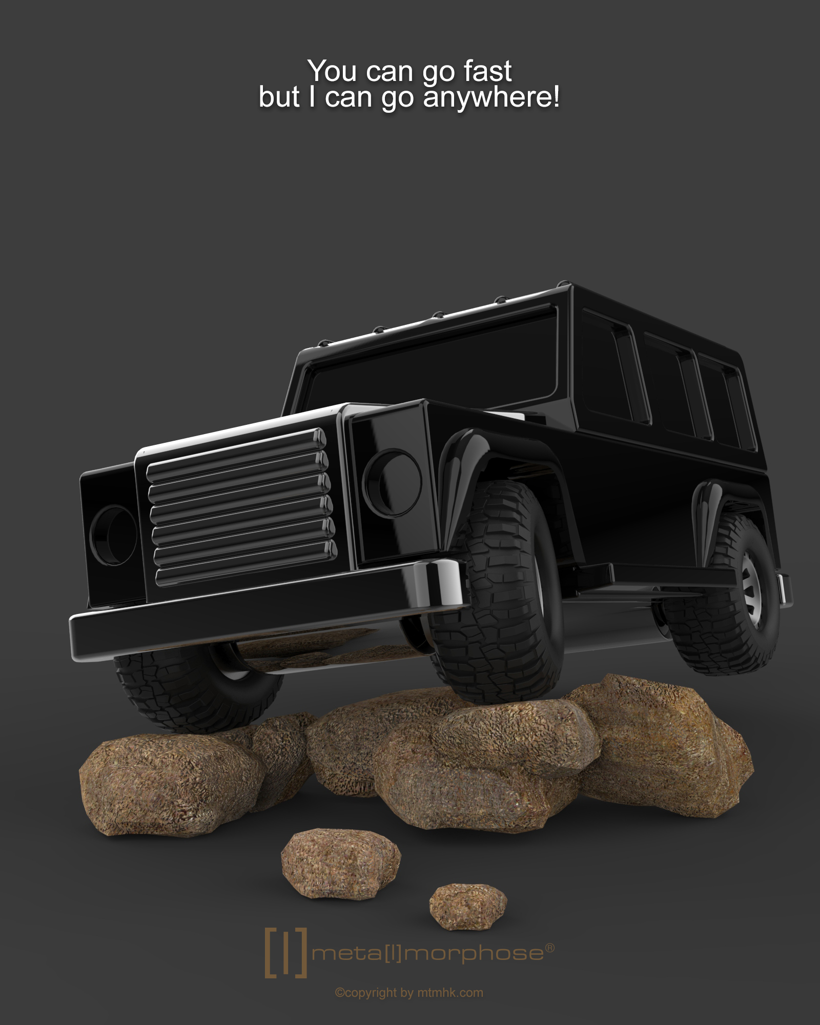 Nyckelring/Berlock Bil, SUV - 3