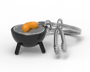 Nyckelring/Berlock Grill