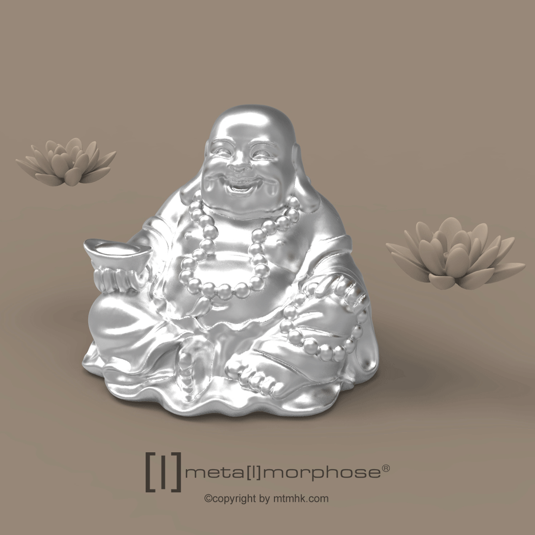 Nyckelring/Berlock Buddha - 3