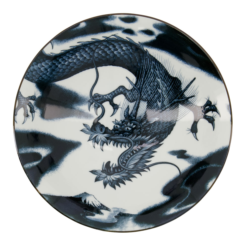 Tokyo Japonism Dragon Menbachi Skål 25 Cm - 2