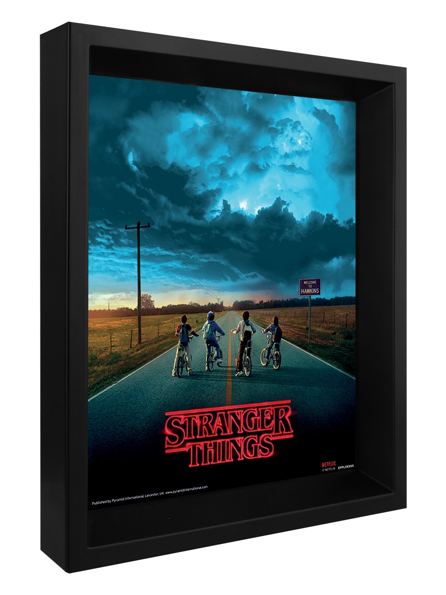 Stranger Things (Mind Flayer) 3D Print - Framed