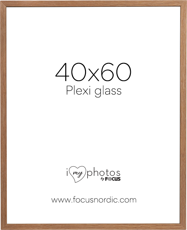 FOCUS  Soul Oak veneer 40X60 Plexi