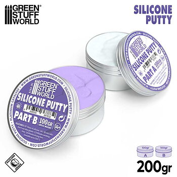 Green Stuff World: Violet Silicone Putty 200gr