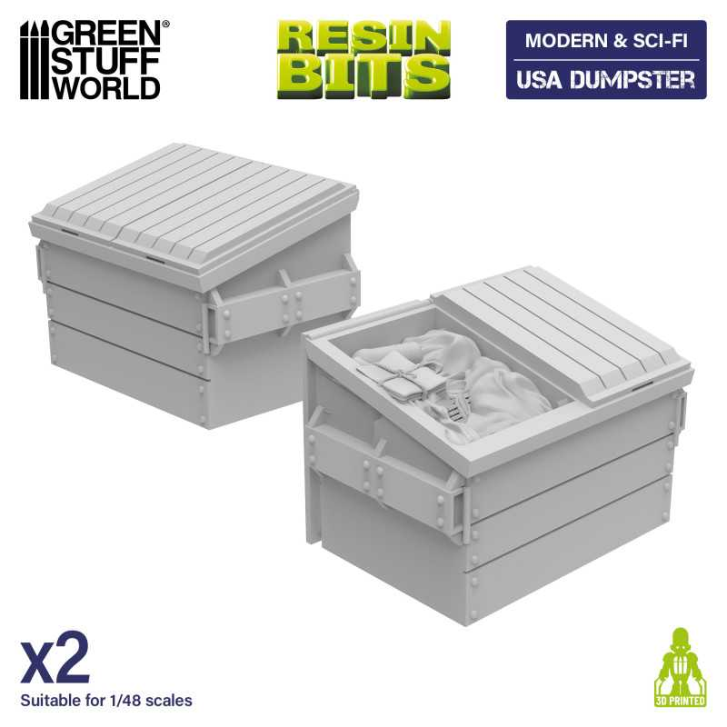 Green Stuff World: USA commercial Dumpster