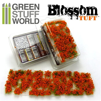 Green Stuff World: Blossom Tuft -  Orange (6mm)