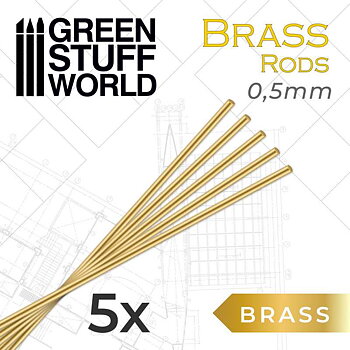 Green Stuff World: Pinning Brass Rods 0,5mm
